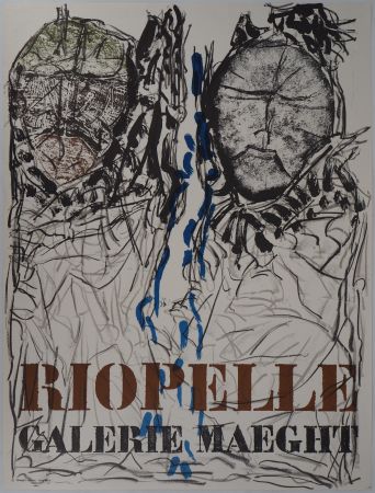 Illustrated Book Riopelle - Deux masques abstraits