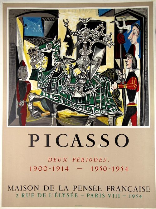 Lithograph Picasso - Deux Periodes 1900-1914 , 1950-1954 