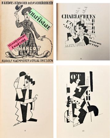 Illustrated Book Leger - DIE CHAPLINIADE (Filmdictung von Iwan Goll) 1920.