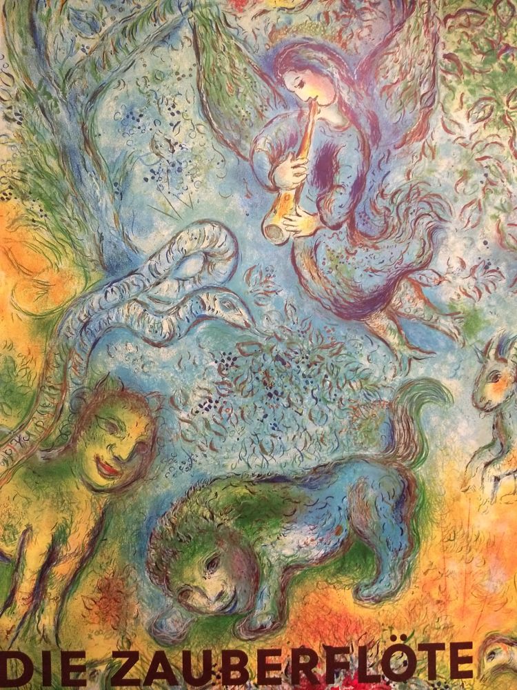 Poster Chagall (After) - Die Zaubrrflote