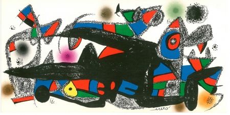 Lithograph Miró - Dinamarca