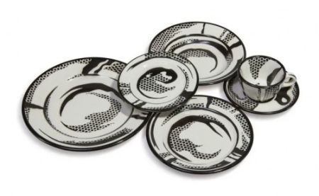 Ceramic Lichtenstein - Dinnerware: One Setting, 
