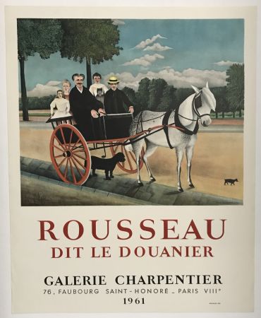 Lithograph Rousseau - Dit le Douanier