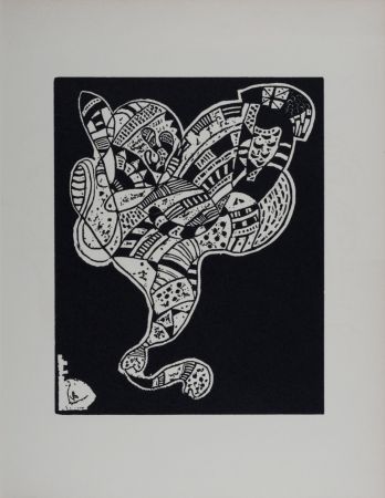 Woodcut Kandinsky (After) - Dix Origin, 1974