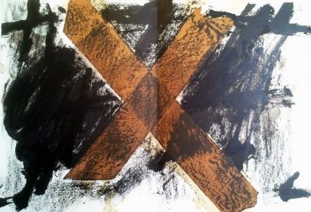 Lithograph Tàpies - DLM 200 LUXE
