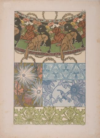 Lithograph Mucha - Documents Décoratifs, 1902 - PLATE 42