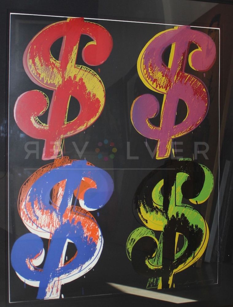 Screenprint Warhol - Dollar Sign, 4 (FS II.282)