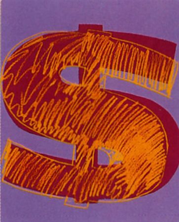Screenprint Warhol -  Dollar Sign (FS II.280)