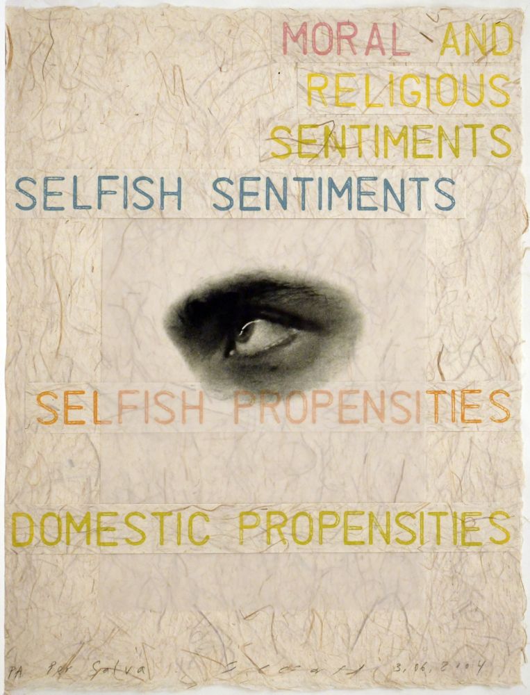 Lithograph Plensa - Domestic propensities 5