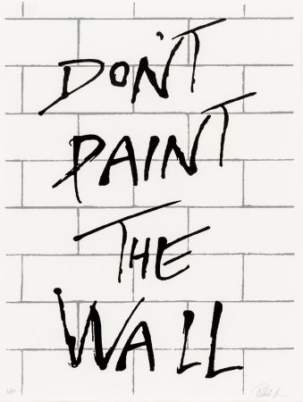 Screenprint Plastic - Don’t paint the wall