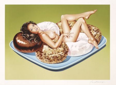 Lithograph Ramos - Donut Doll