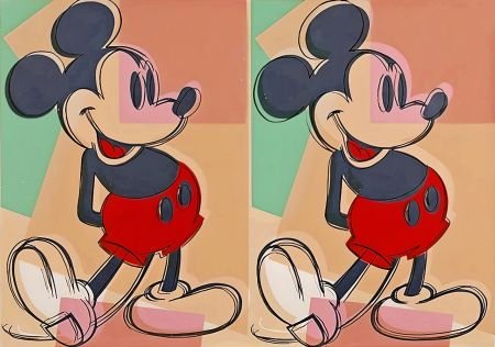 Screenprint Warhol - Double Mickey Mouse (FS II.269)