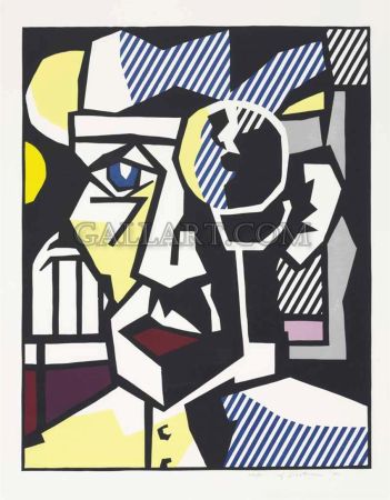 Woodcut Lichtenstein - DR. WALDMANN