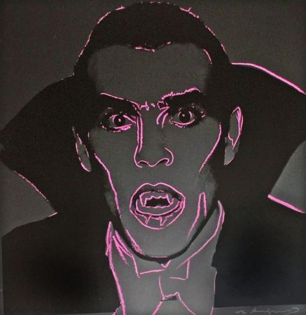 Screenprint Warhol - Dracula