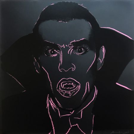 Screenprint Warhol - Dracula II.264 from the Myths portfolio