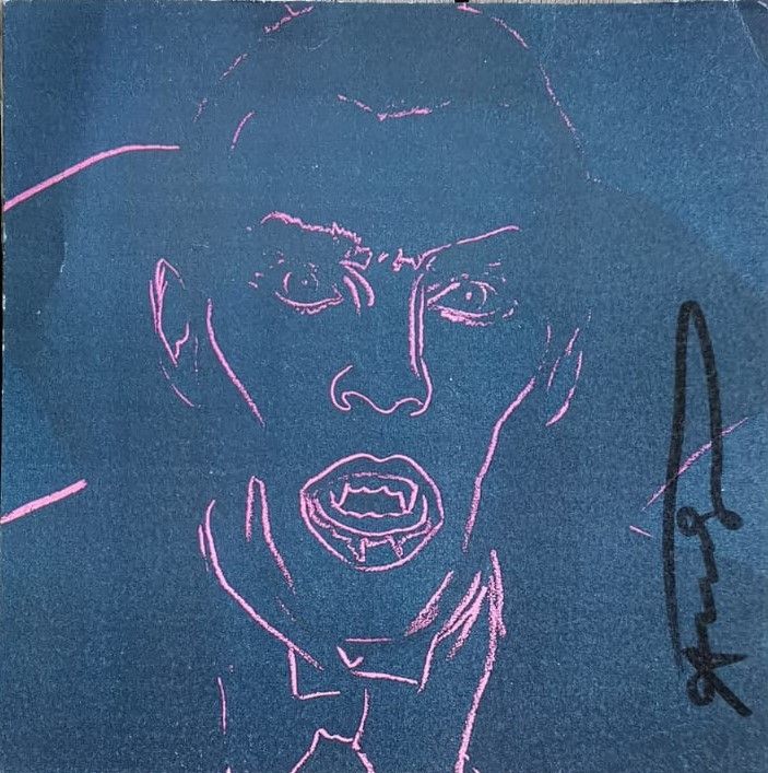 Screenprint Warhol - Dracula 