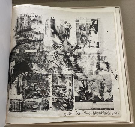 Lithograph Rauschenberg - Drawings for Dante's Inferno. Deluxe 