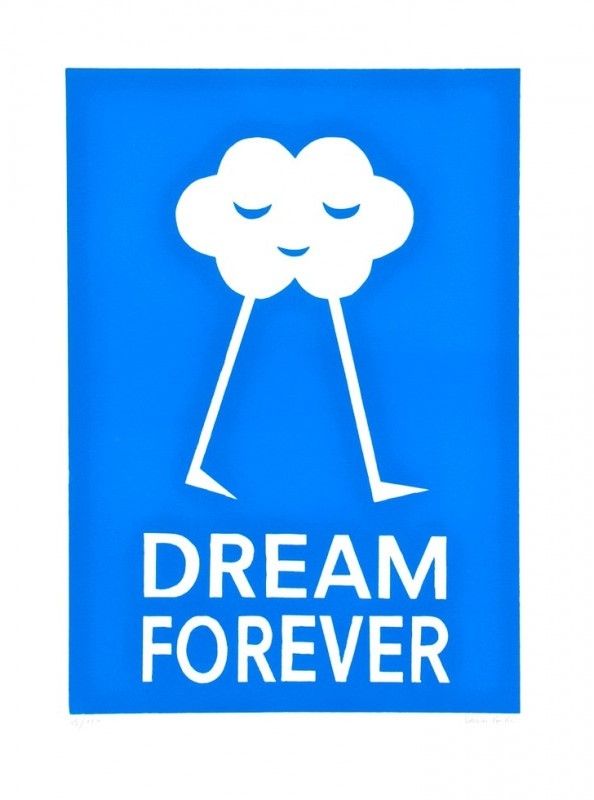 Woodcut Poulain - DREAM FOREVER