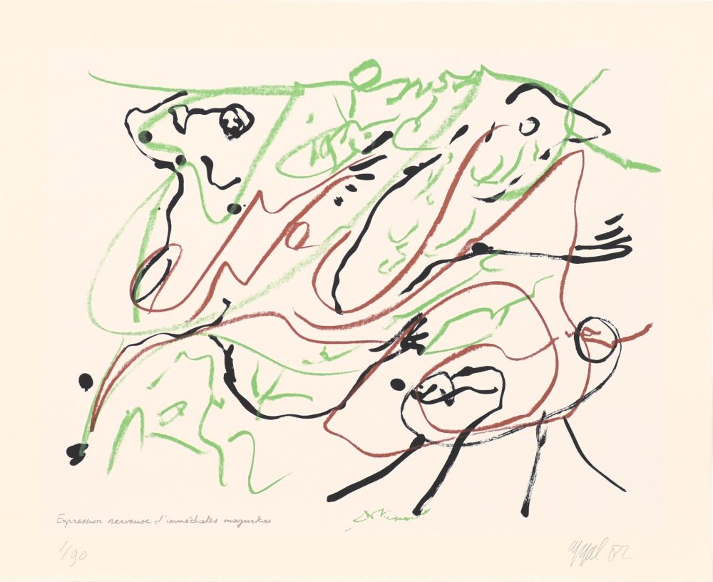 Screenprint Appel - Duo 04 : Expression nerveuse