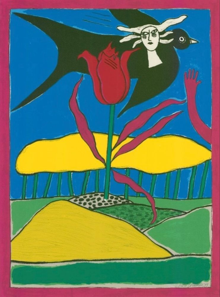 Lithograph Corneille - Däumelinchen