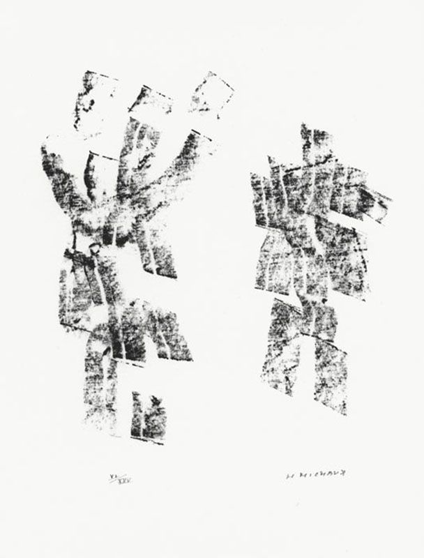 Illustrated Book Michaux - Décisive pliure du ciel