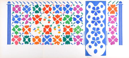 Lithograph Matisse (After) - Décoration - Fruits, 1958