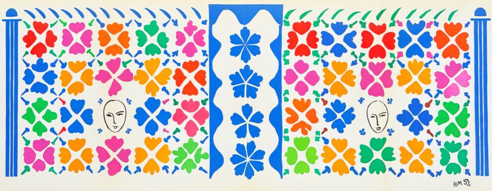 Lithograph Matisse - Décoration - Masques