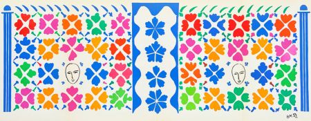 Lithograph Matisse - Décoration - Masques