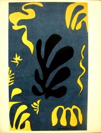 Lithograph Matisse - Découpages pour le XX e  Siecle