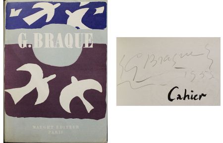 No Technical Braque - Dédicace / dessin pour Cahier de Georges Braque 1917-1947