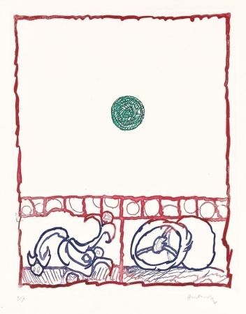 Etching Alechinsky - Dévidoirs