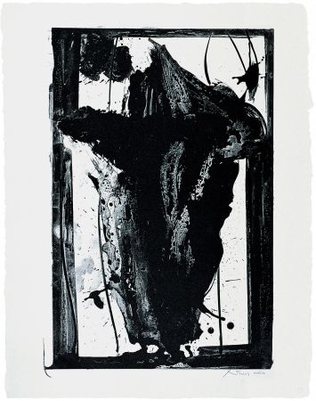 Lithograph Motherwell - Easter Egg