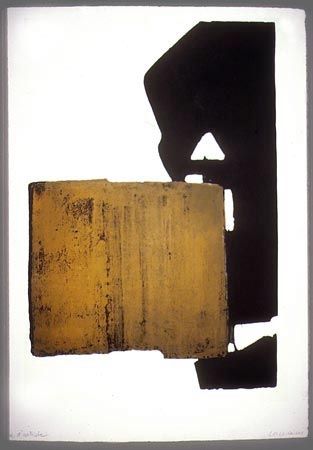 Etching And Aquatint Soulages - Eau forte n° 18