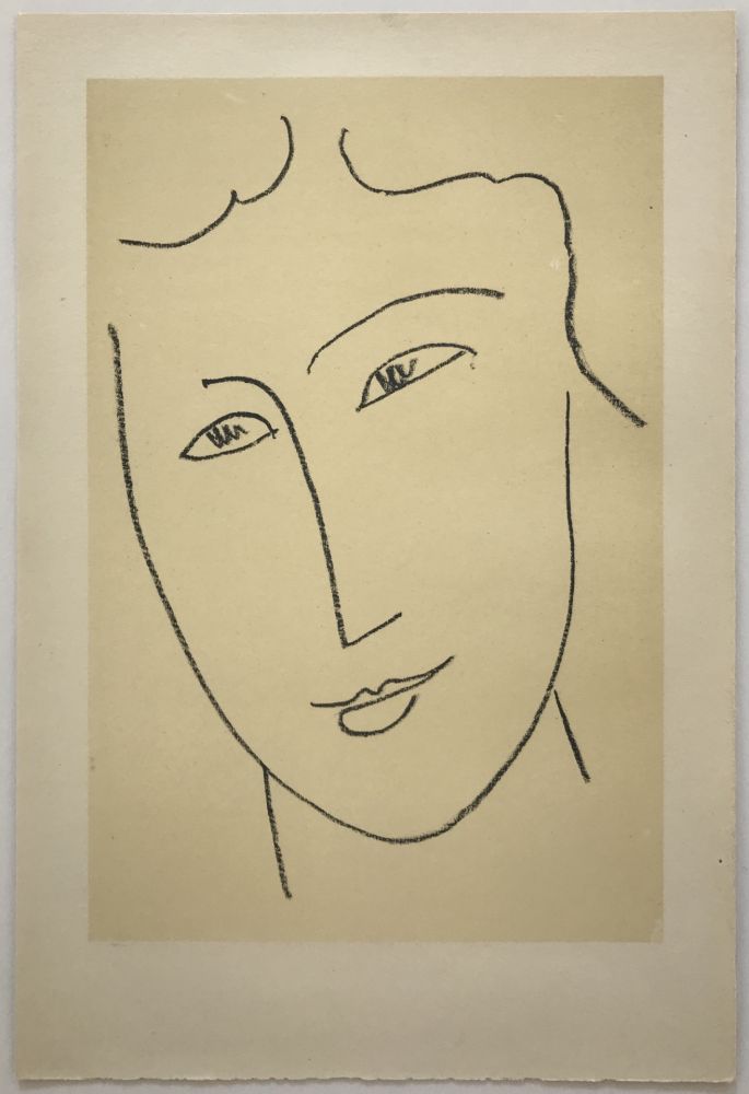 Lithograph Matisse - Echos I