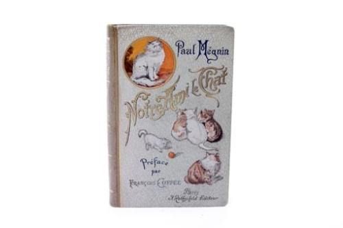 Illustrated Book Manet - Edouard Manet/ Paul Mégnin. Notre ami le chat. 1899.