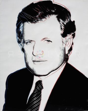 Screenprint Warhol - Edward Kennedy 