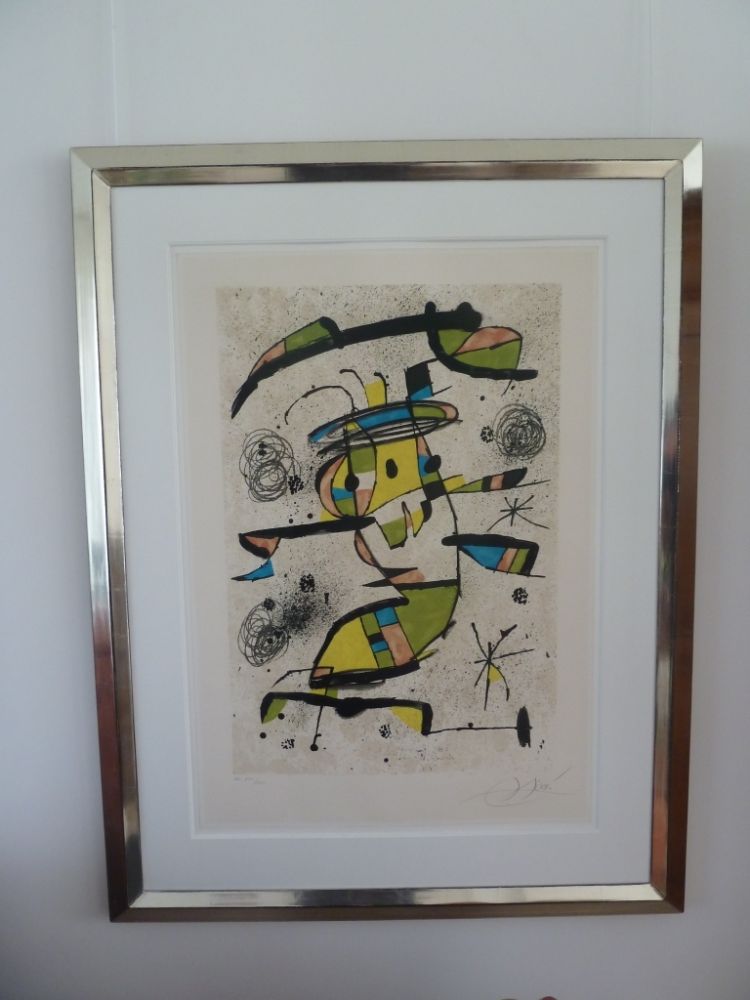 Lithograph Miró - El Dancaire 