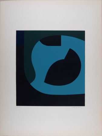 Screenprint Vasarely - El Llano