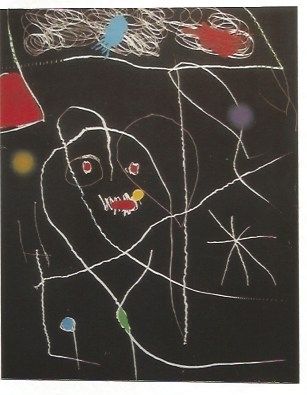 Etching Miró - El Pi (Elpe) de Formentor