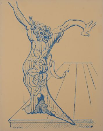 Lithograph Ernst - Electra, 1939 (first edition)