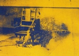 Screenprint Warhol - Electric Chair 74 by Andy Warhol 