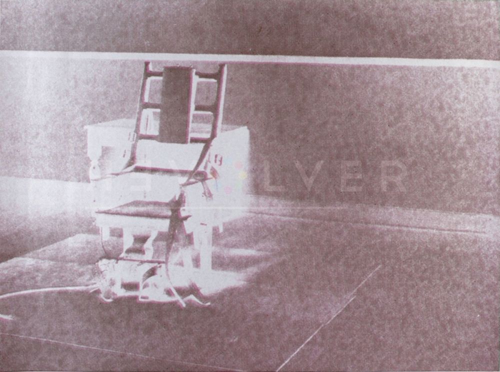 Screenprint Warhol - Electric Chair (FS II.78)