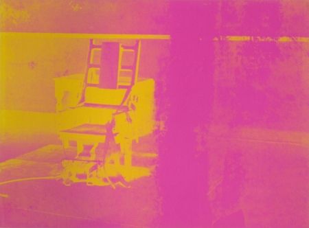 Screenprint Warhol - Electric Chair (FS II.82)