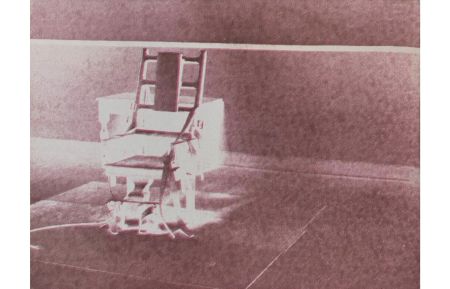 Screenprint Warhol - Electric Chair II.78