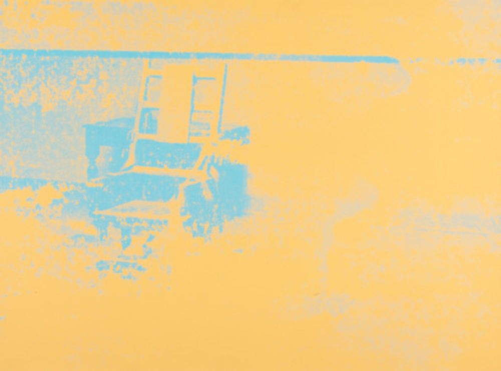 Screenprint Warhol - Electric Chair (II.83)