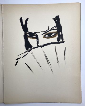 Lithograph Van Dongen -  Eloge de Van Dongen. 1957