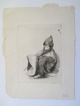 Etching Ilsted - En Druser - A Druse