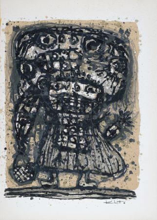 Lithograph Kito - Enfant, 1964