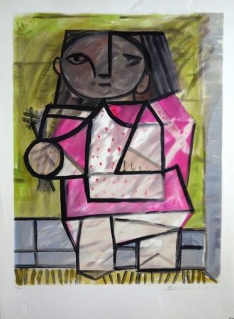 Lithograph Picasso - Enfant en Pied