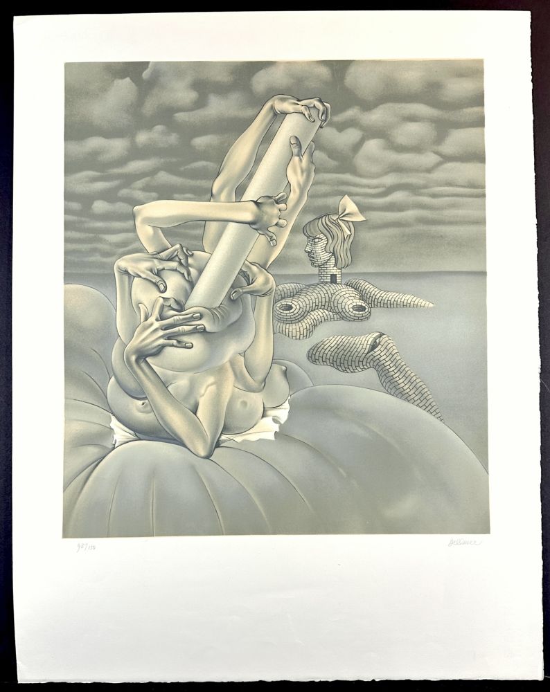 Lithograph Bellmer - Entrientes